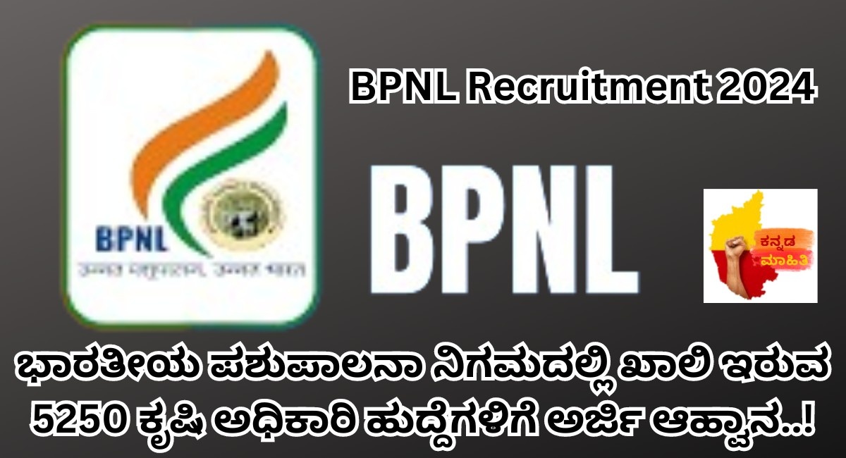 bpnl recruitment 2024 karnataka